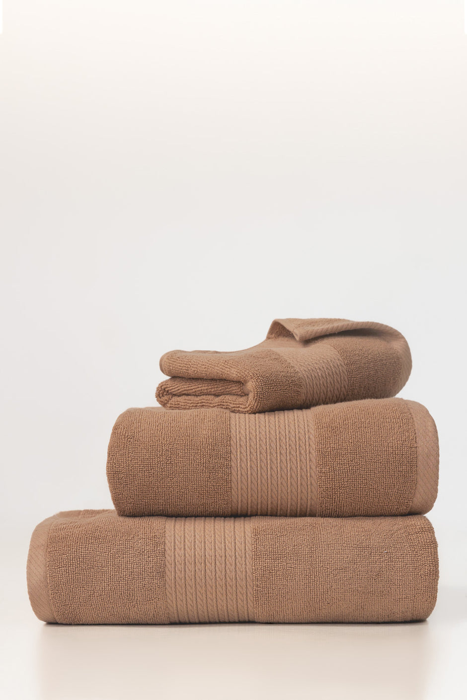 Clay Brown Bamboo Towel