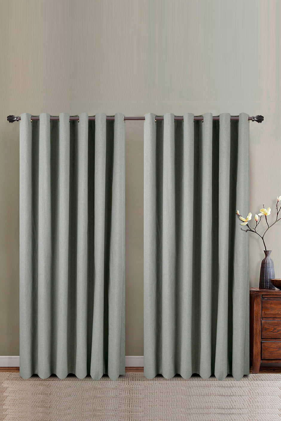 Cloudburst Black Out Curtain