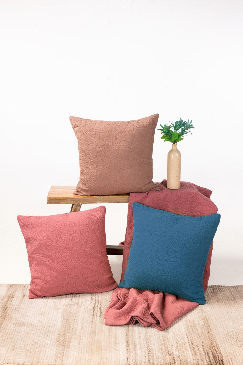 Coastal Matelasse Cushion