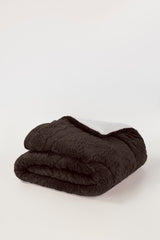 Coffee Bean Fleece Comforter