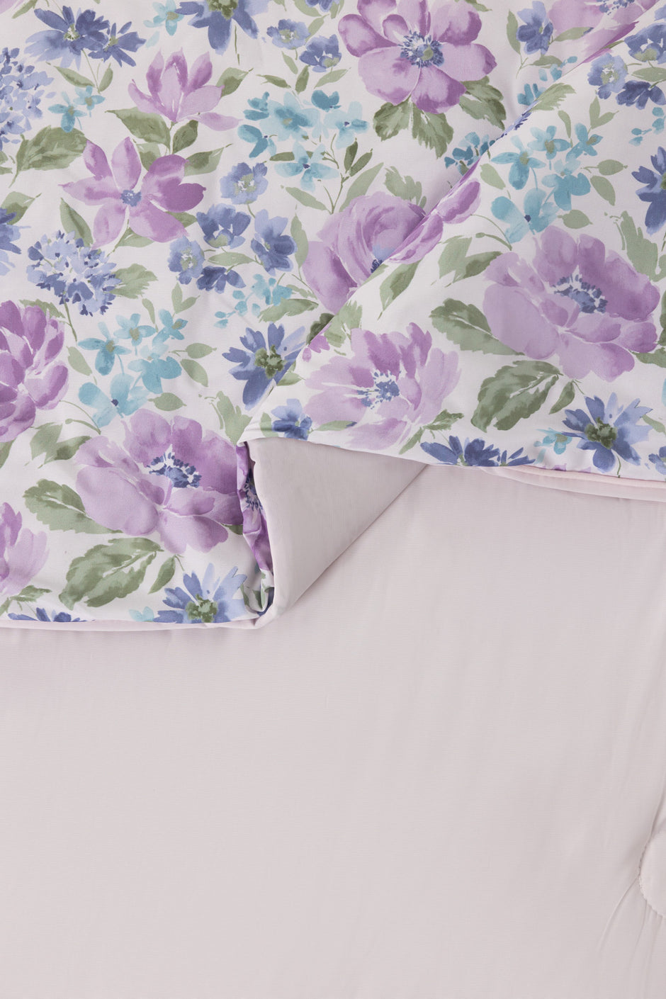 Cool Dusty Lilac Printed Cooling Blanket