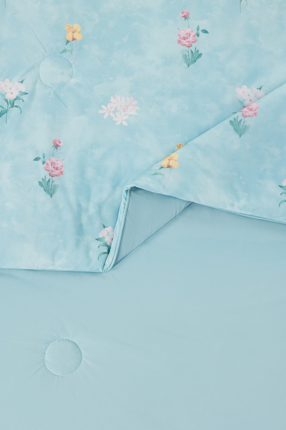 Cool Mystic Blue Printed Cooling Blanket