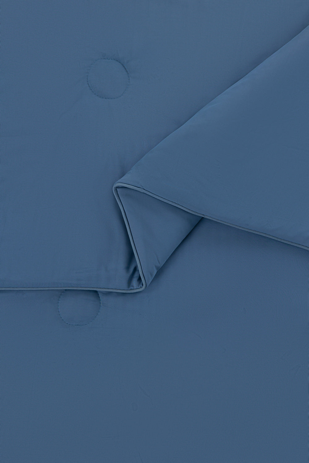 Cool Steel Blue Dyed Cooling Blanket
