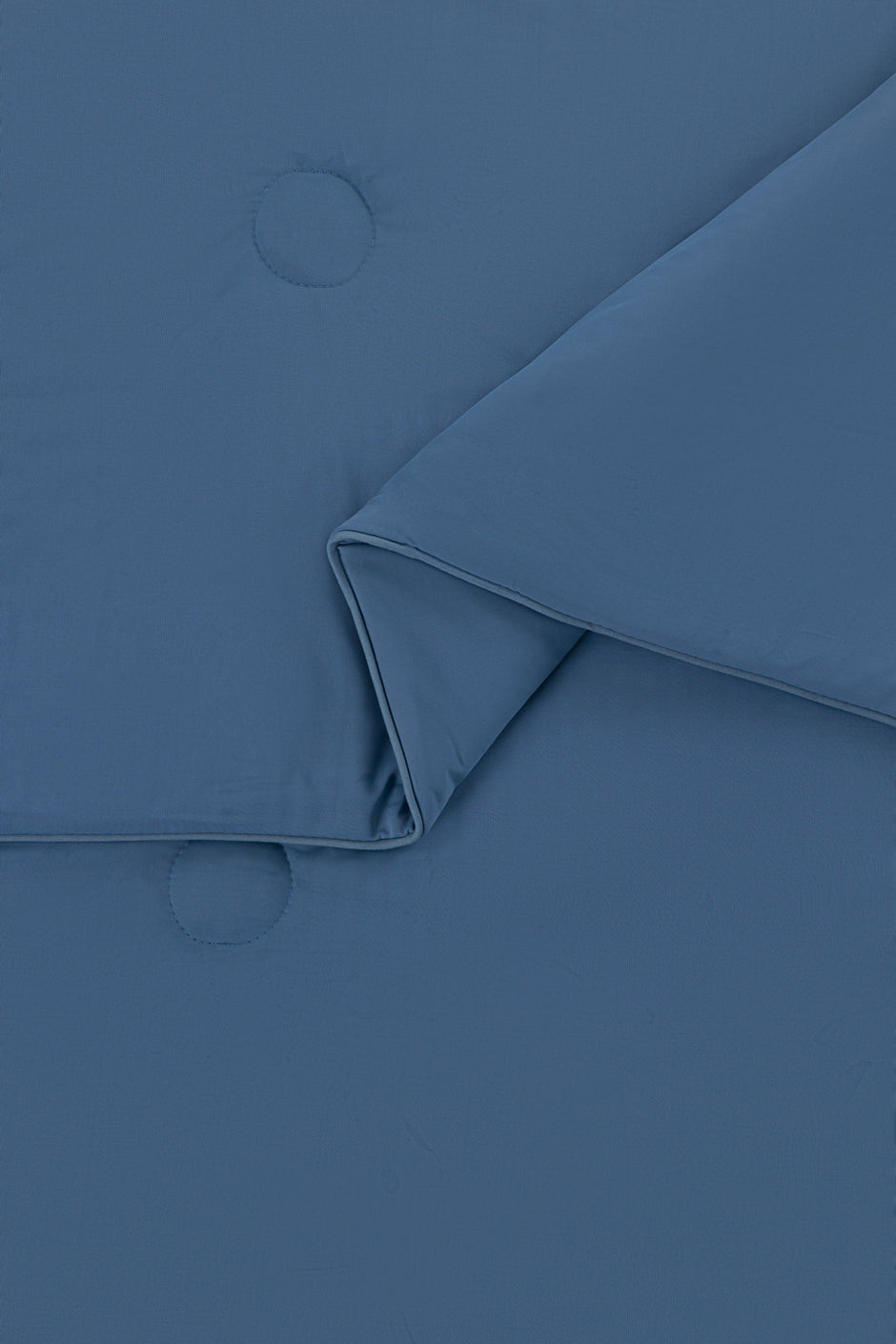 Cool Steel Blue Dyed Cooling Blanket