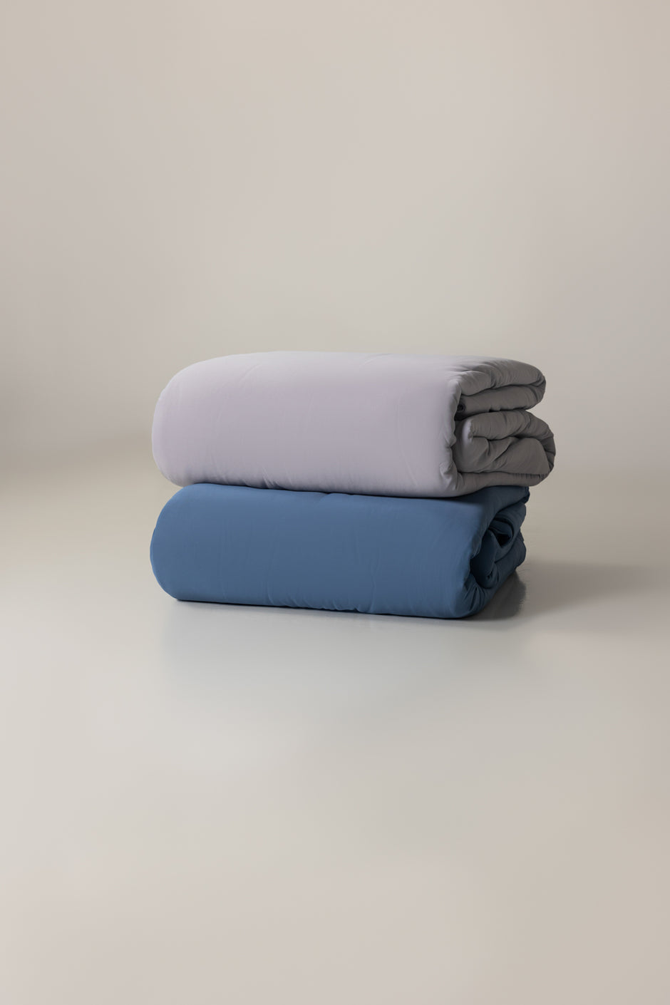 Cool Steel Blue Dyed Cooling Blanket