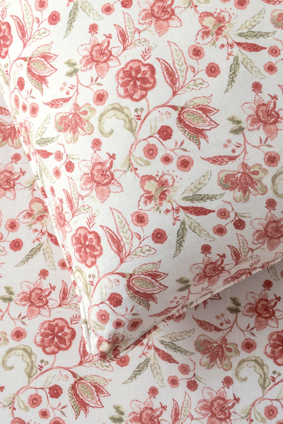 Coral Pink  Bed Sheet Set
