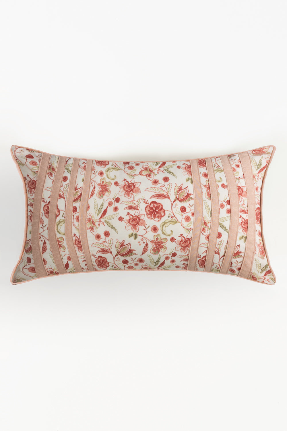 Coral Pink Deck Cushion Cover