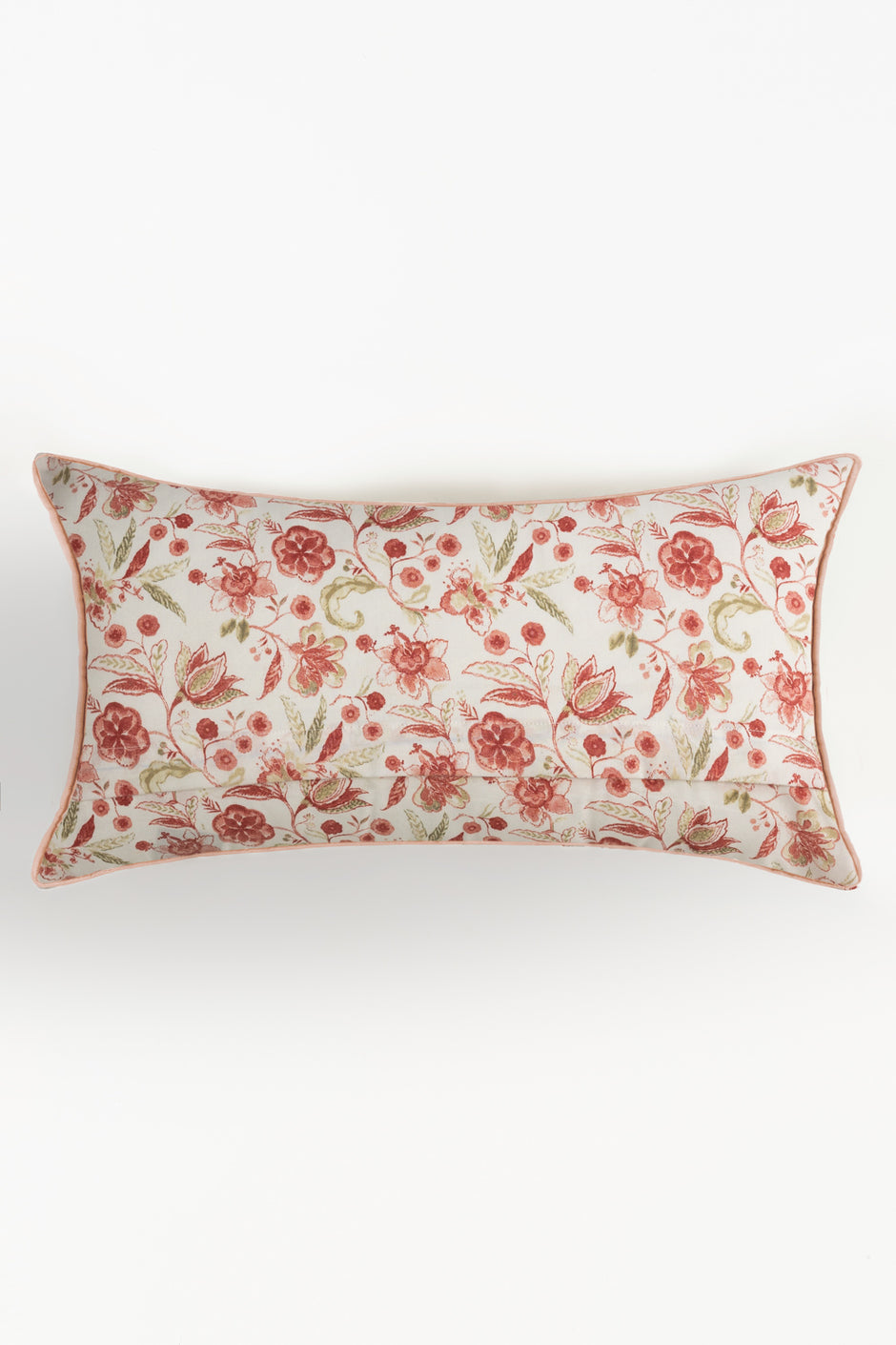 Coral Pink Deck Cushion Cover