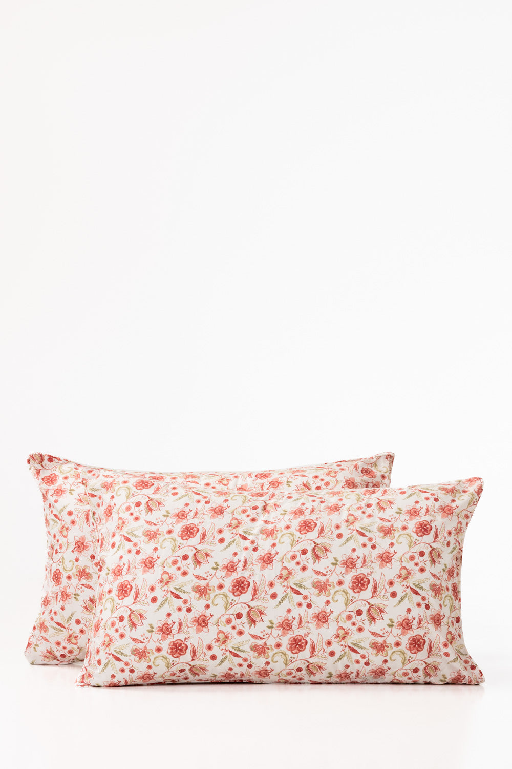 Coral Pink Pillow Cover Set