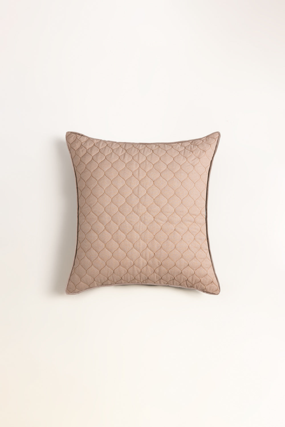 Coral Pink Square Cushion Cover