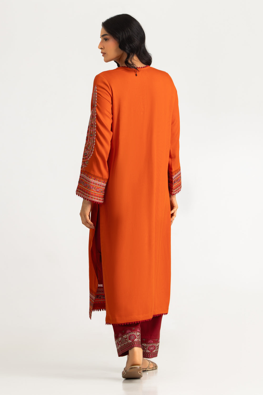 Cotail Embroidered Shirt And Trouser
