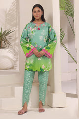Cotton Bana Dora Embroidered Co-Ord Set