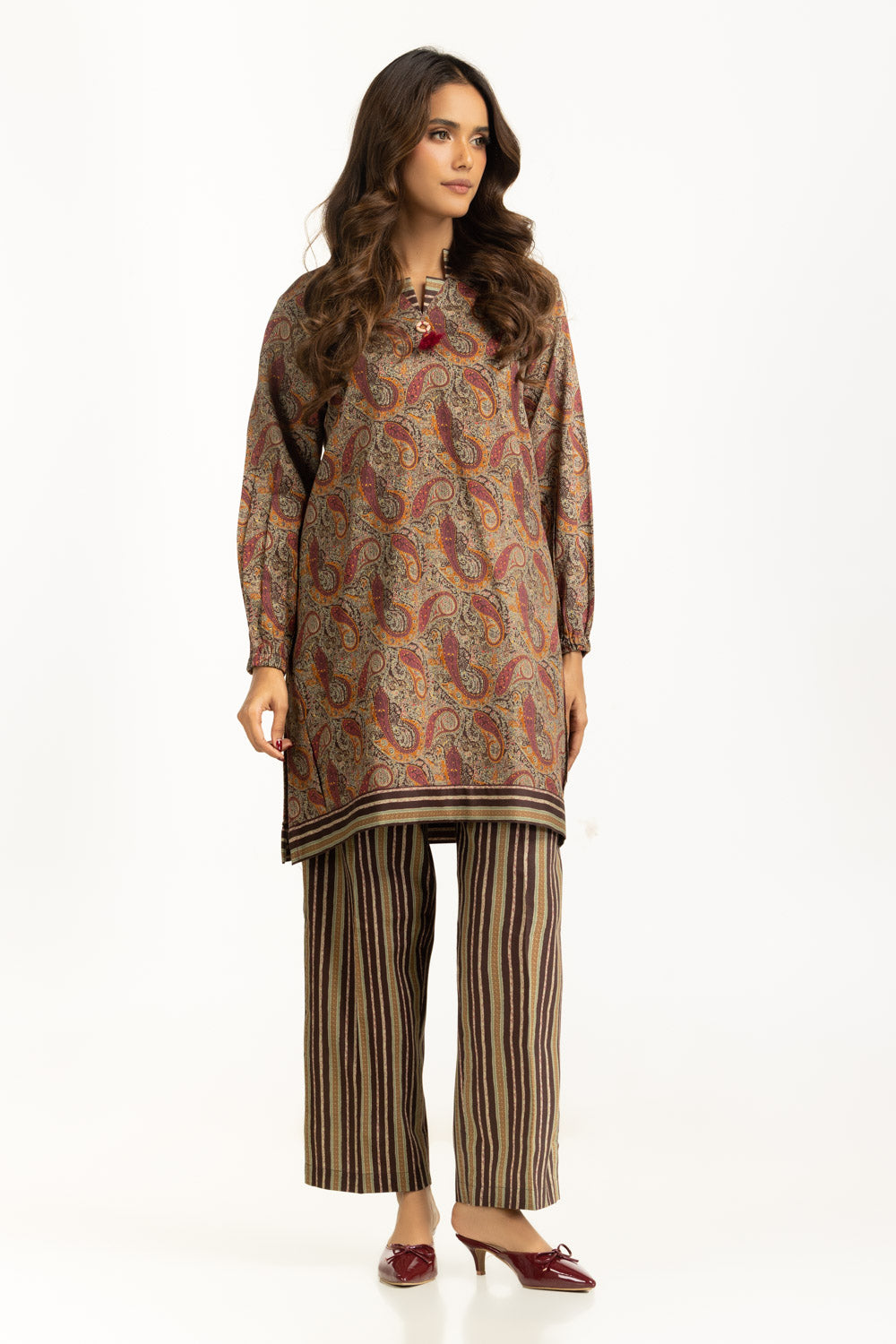 Cotton Cotail Printed Co-Ord Set Ipst-55215