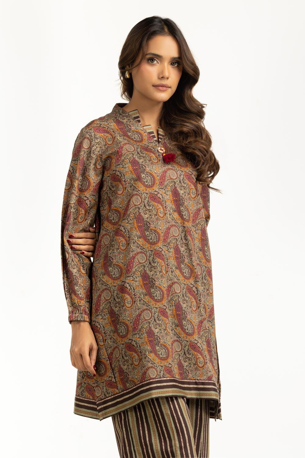 Cotton Cotail Printed Co-Ord Set Ipst-55215