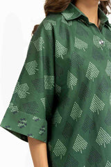 Cotton Cotail Printed Co-Ord Set Ipst-55216