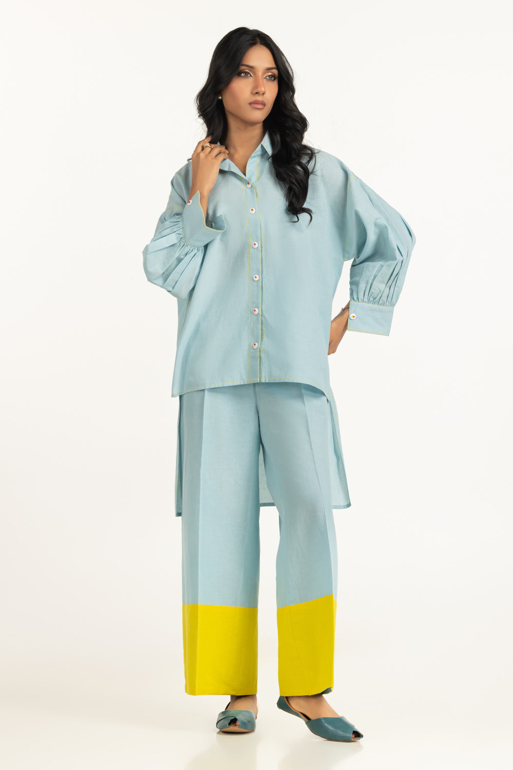 Cotton Dyed Bana Dora Co-Ord Set IPST-77278