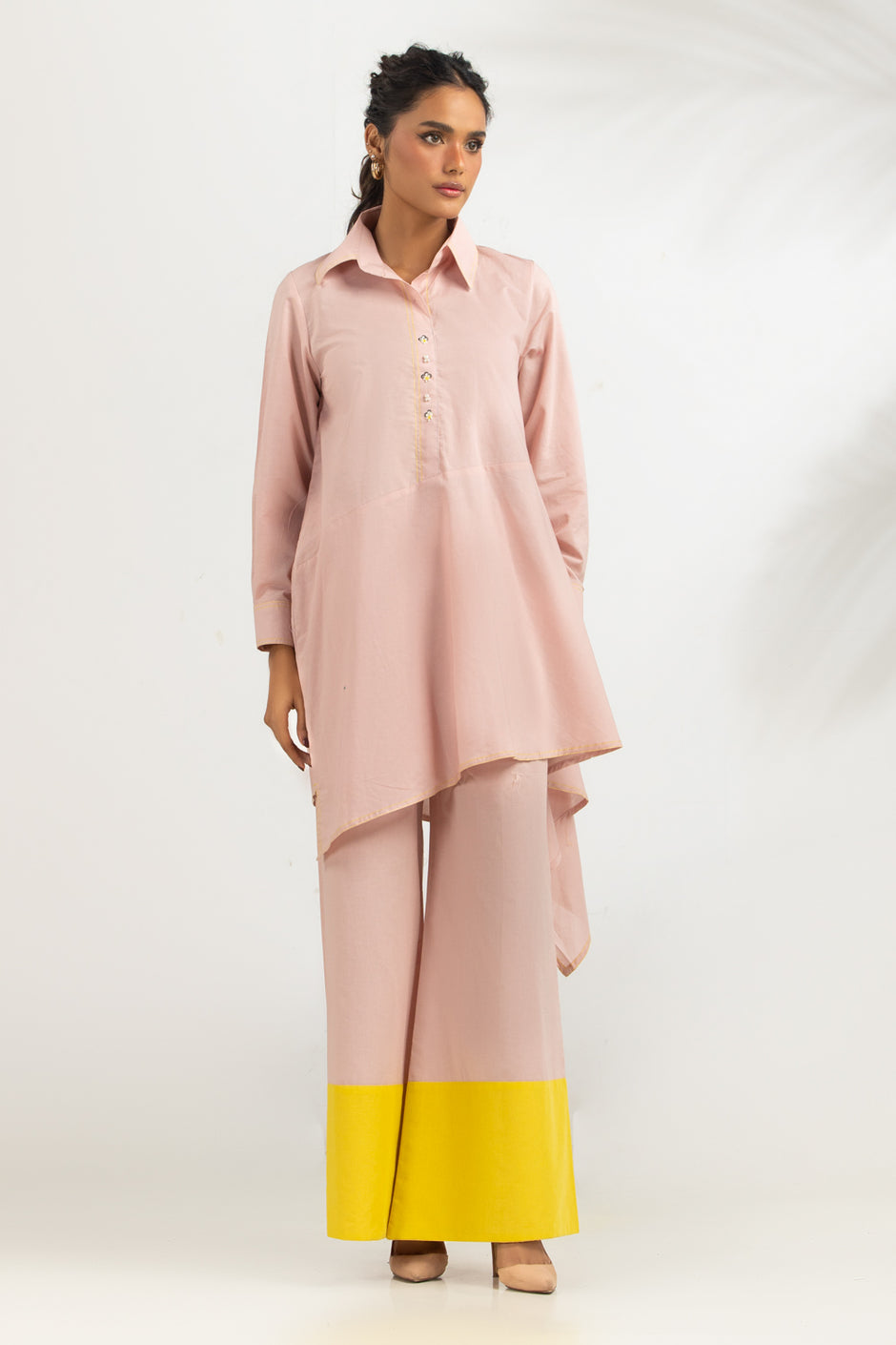 Cotton Dyed Bana Dora Co-Ord Set
