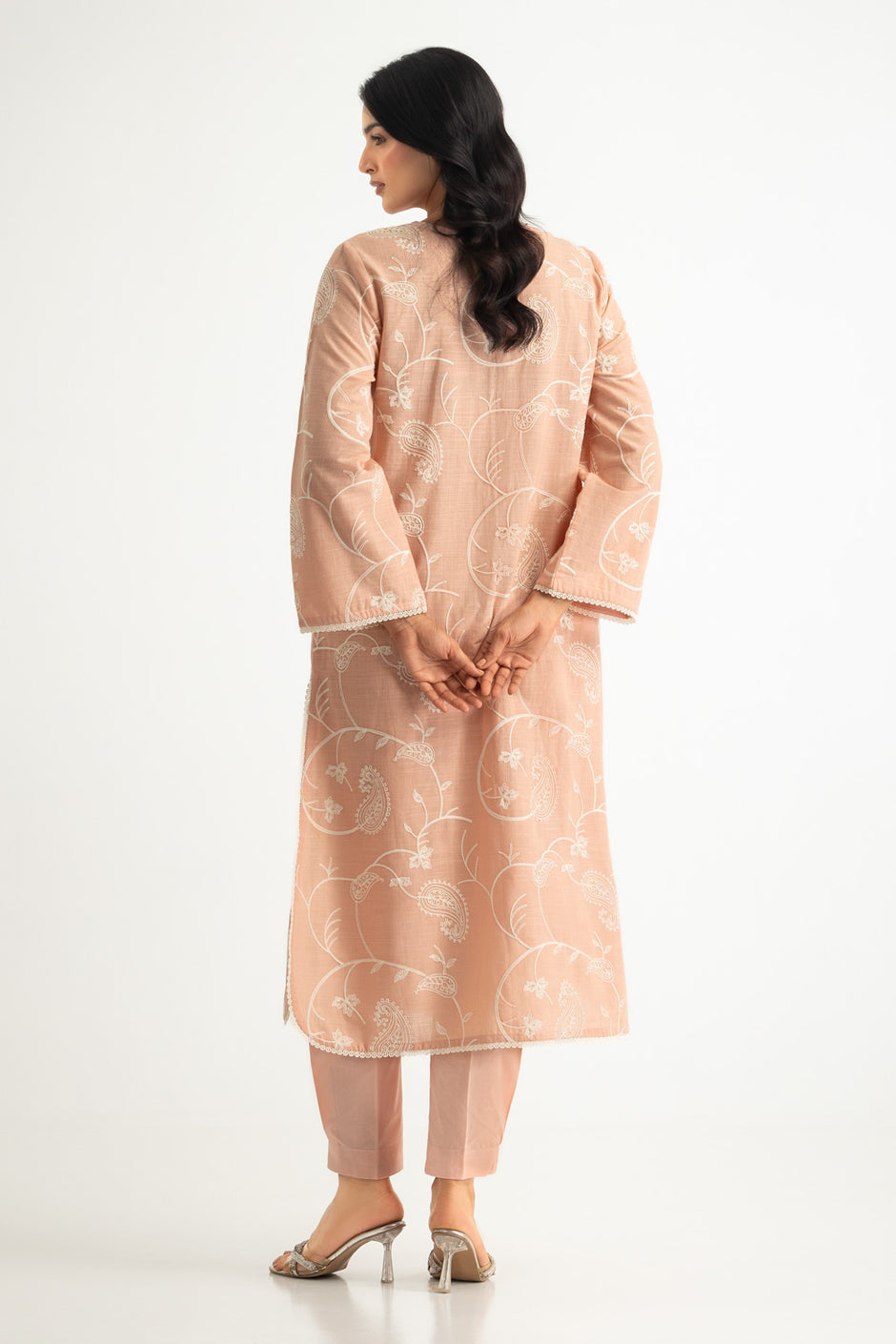 Cotton Embroidered Co-Ord Set