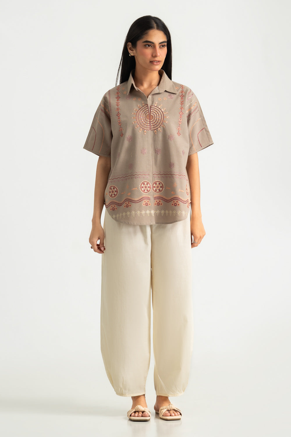 Cotton Embroidered Tunic