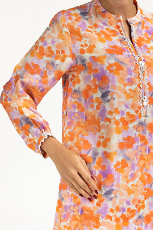 Cotton Nylon Printed Co-Ord Set IPST-55169