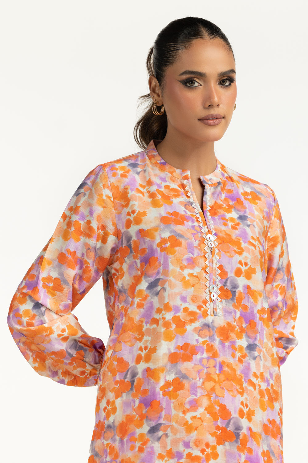Cotton Nylon Printed Co-Ord Set IPST-55169