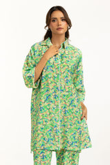 Cotton Nylon Printed Co-Ord Set IPST-55170