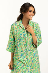 Cotton Nylon Printed Co-Ord Set IPST-55170