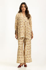 Cotton Nylon Printed Co-Ord Set IPST-55172