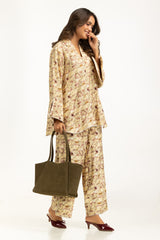 Cotton Nylon Printed Co-Ord Set IPST-55172