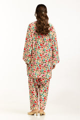 Cotton Nylon Printed Co-Ord Set IPST-55174