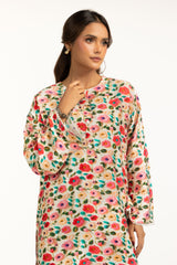 Cotton Nylon Printed Co-Ord Set IPST-55174