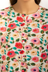 Cotton Nylon Printed Co-Ord Set IPST-55174