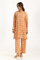 Cotton Nylon Printed Co-Ord Set IPST-55175