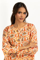 Cotton Nylon Printed Co-Ord Set IPST-55175