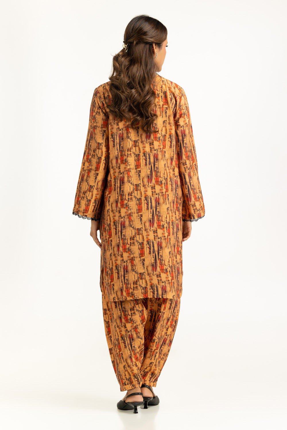 Cotton Nylon Printed Co-Ord Set IPST-55176