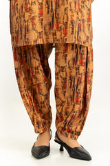 Cotton Nylon Printed Co-Ord Set IPST-55176
