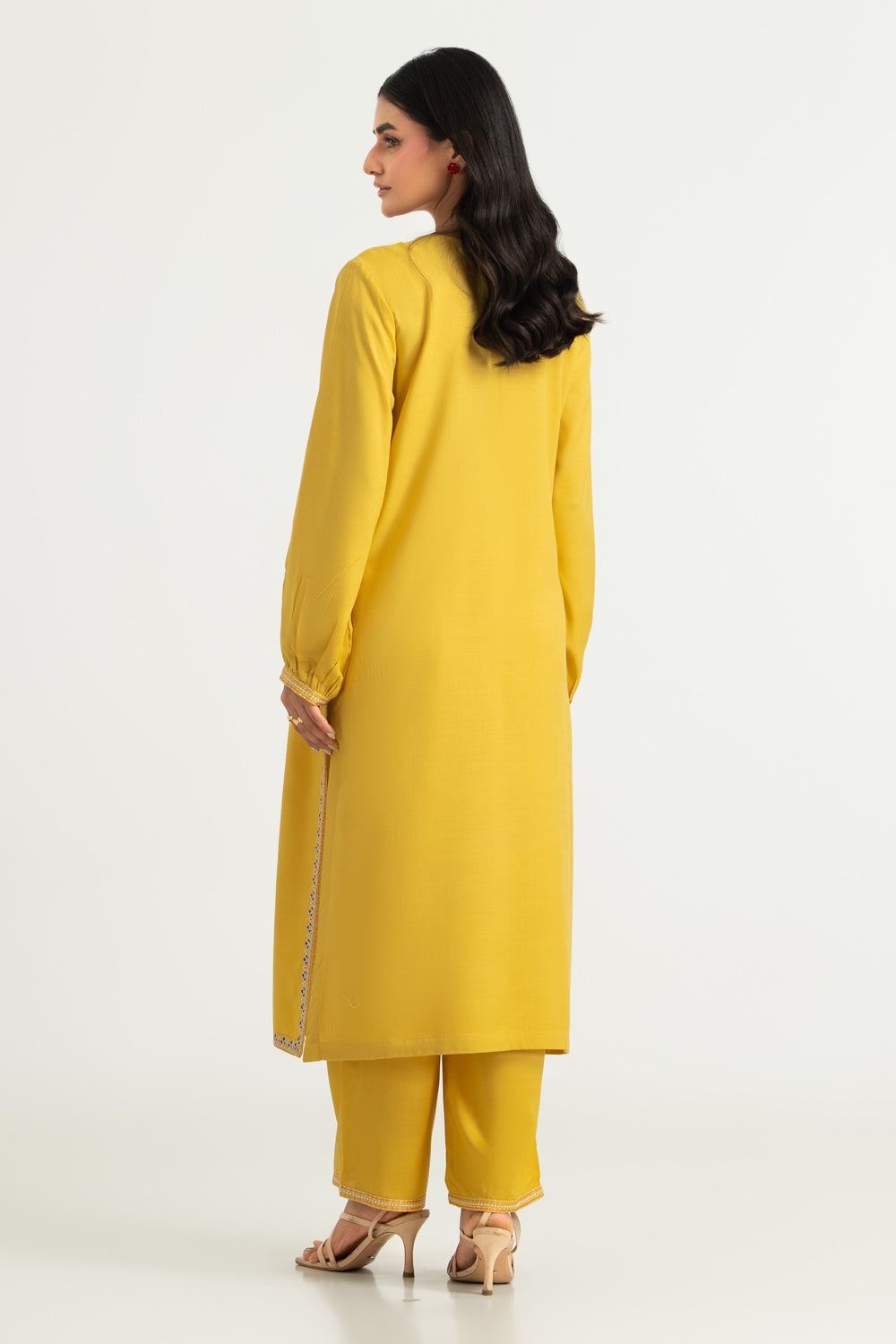 Cotton Viscose Embroidered Co-Ord Set