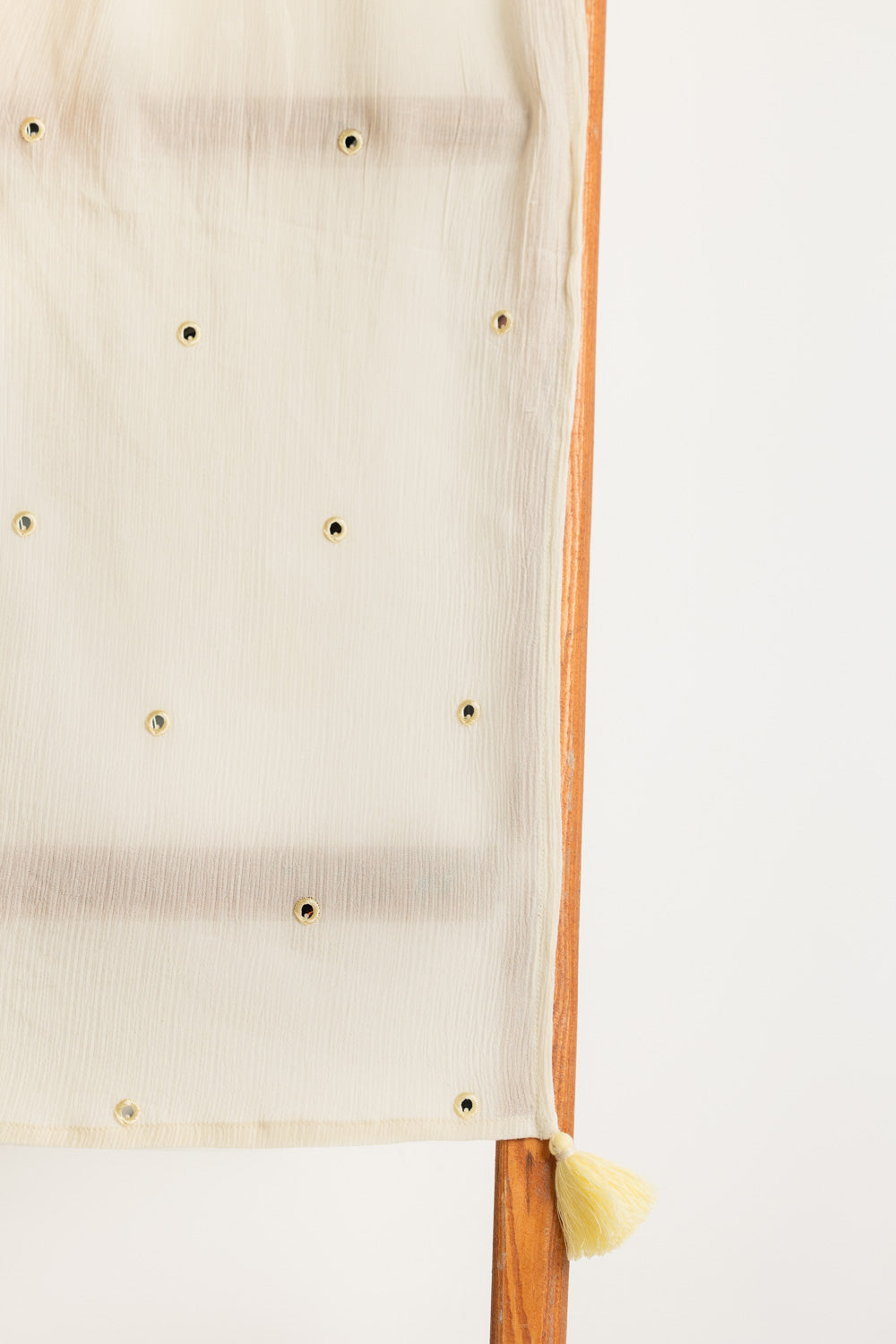 Cotton Viscose Embroidered Scarf