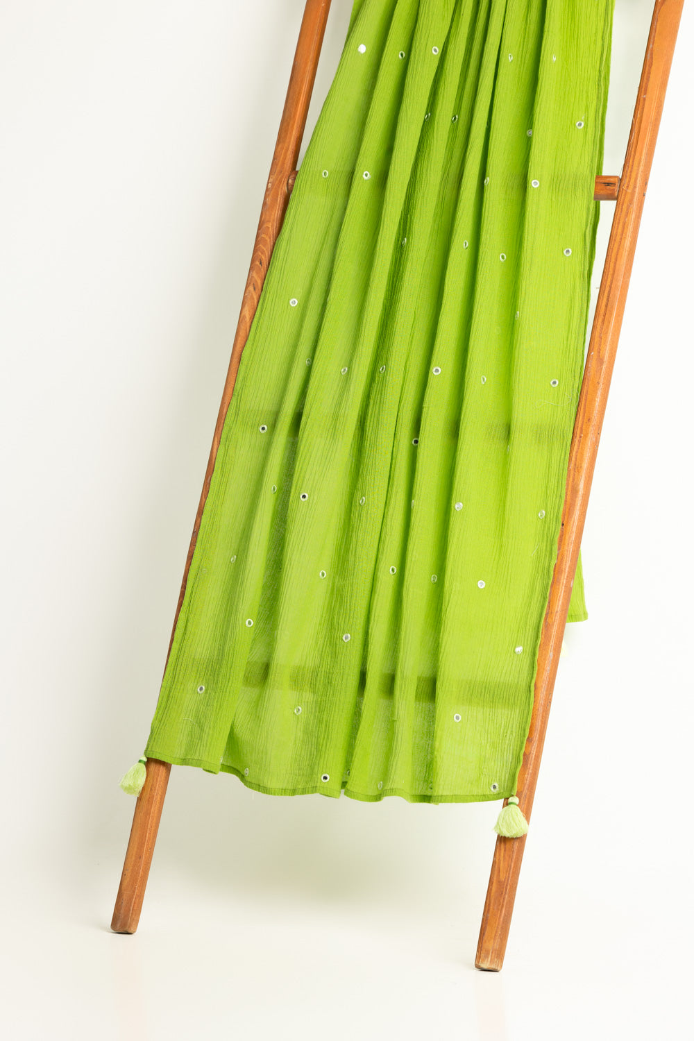 Cotton Viscose Embroidered Scarf