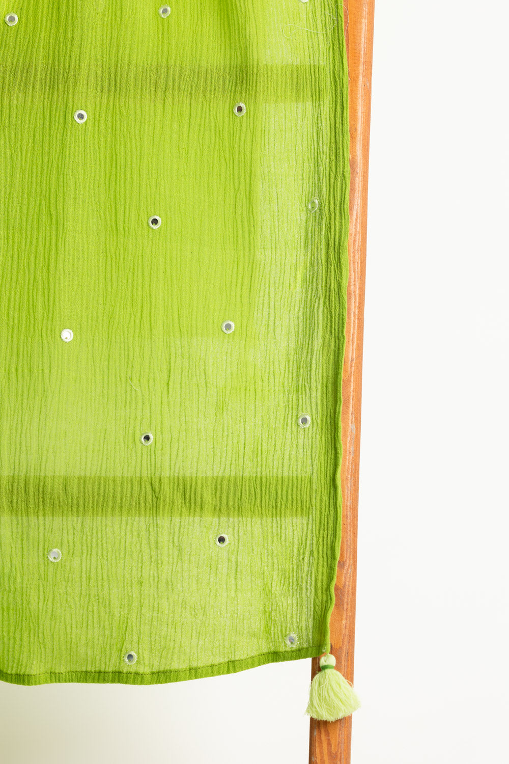 Cotton Viscose Embroidered Scarf