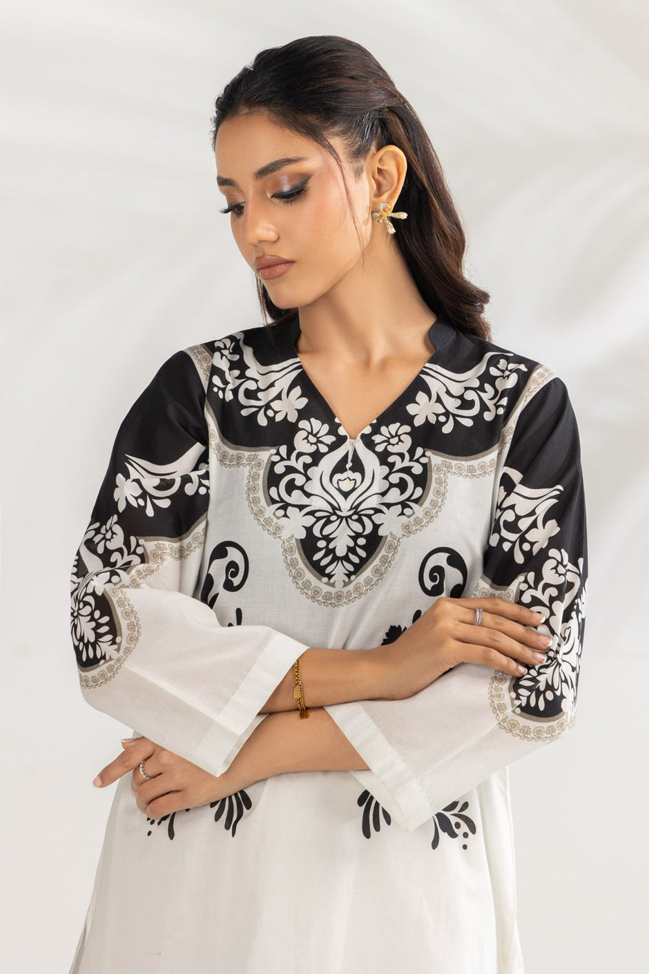 Cotton Viscose Printed Co-Oed Set