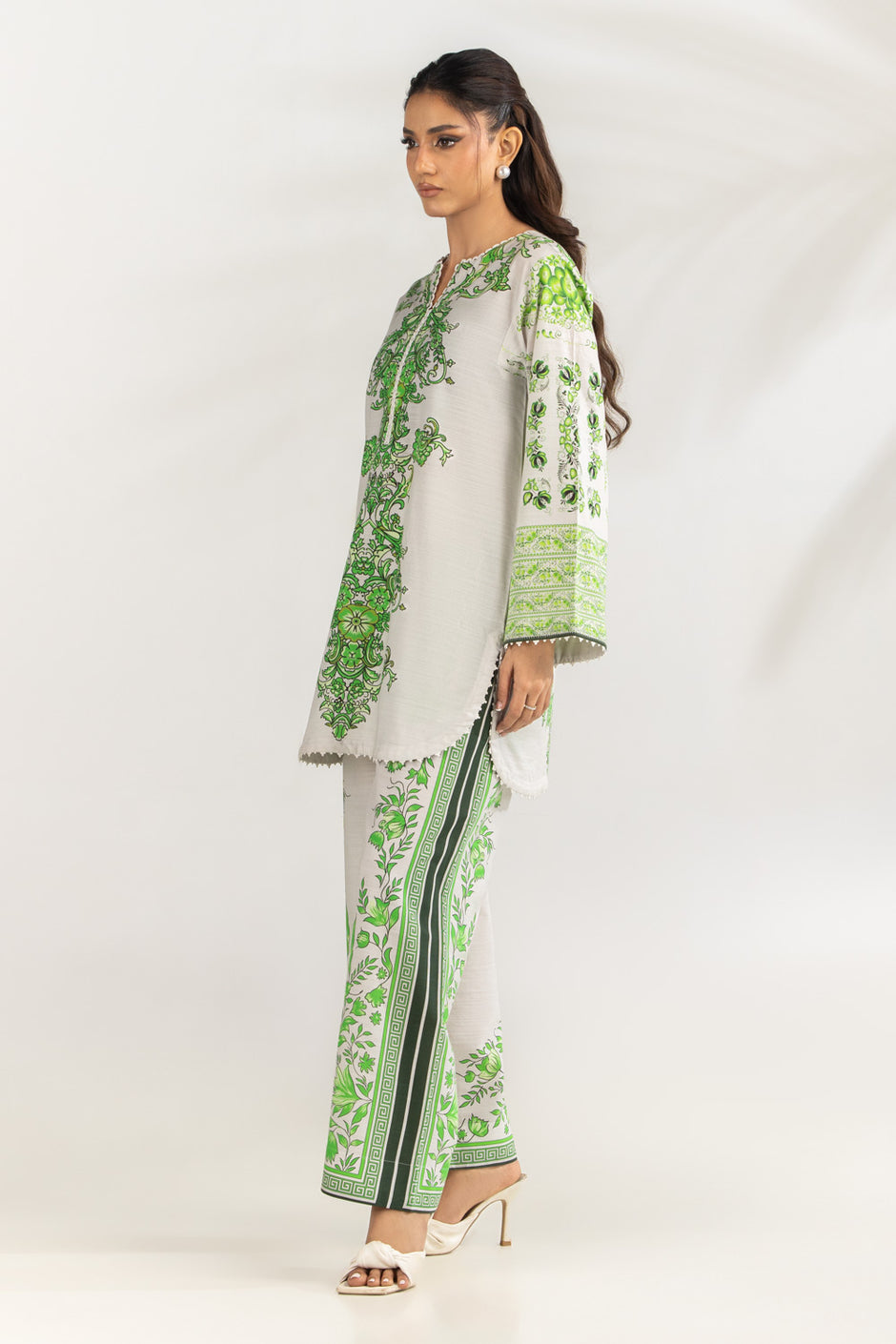 Cotton Viscose Printed Co-Oed Set