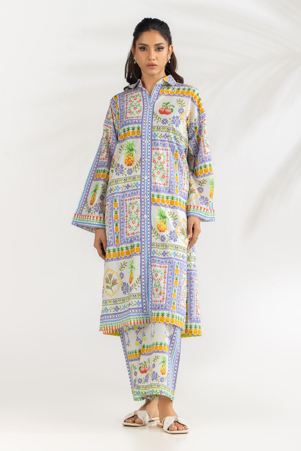 Cotton Viscose Printed Co-Oed Set