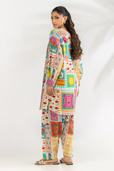 Cotton Viscose Printed Co-Oed Set IPST-77229