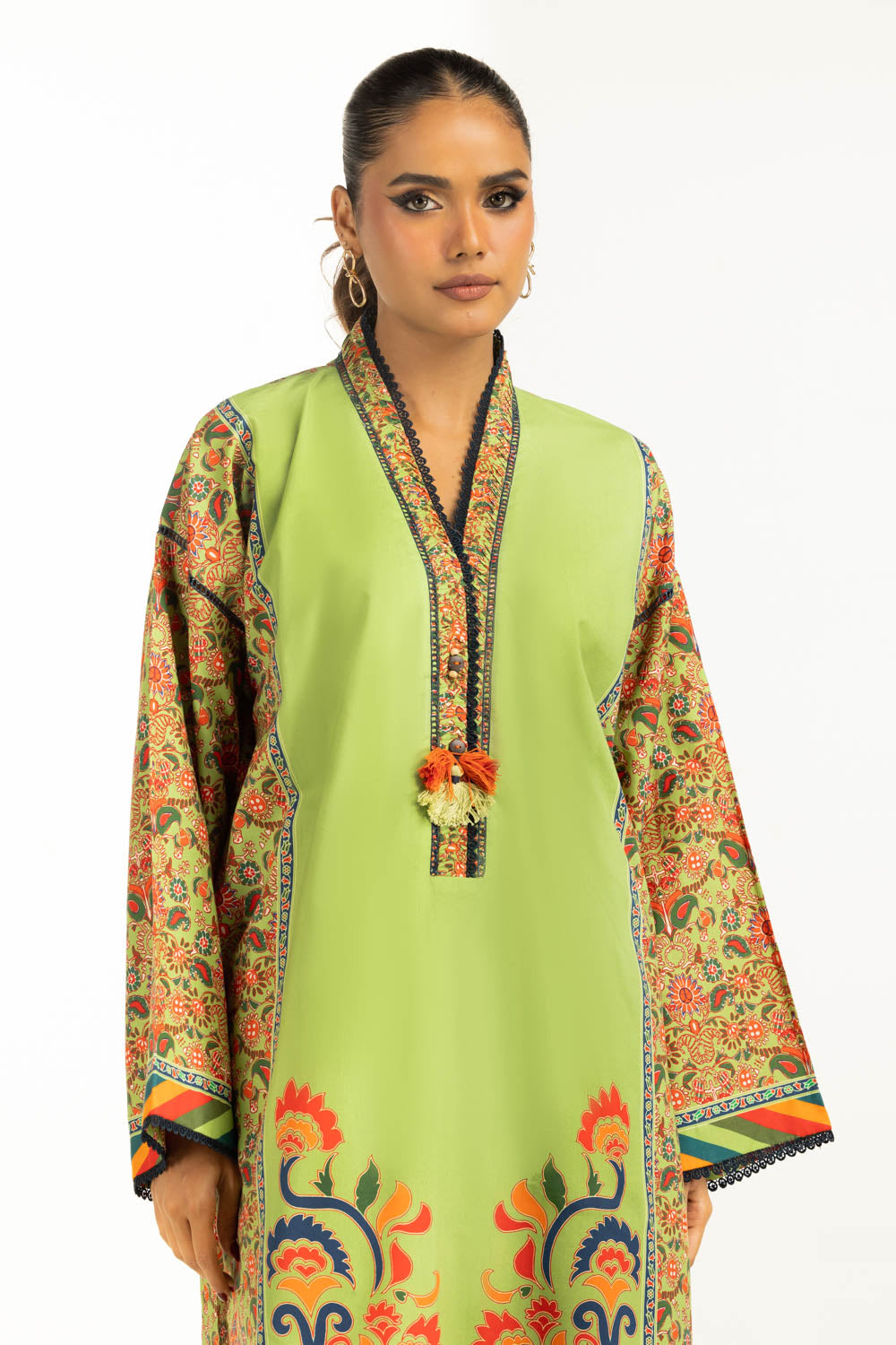 Cotton Viscose Printed Co-Ord Set IPST-55010