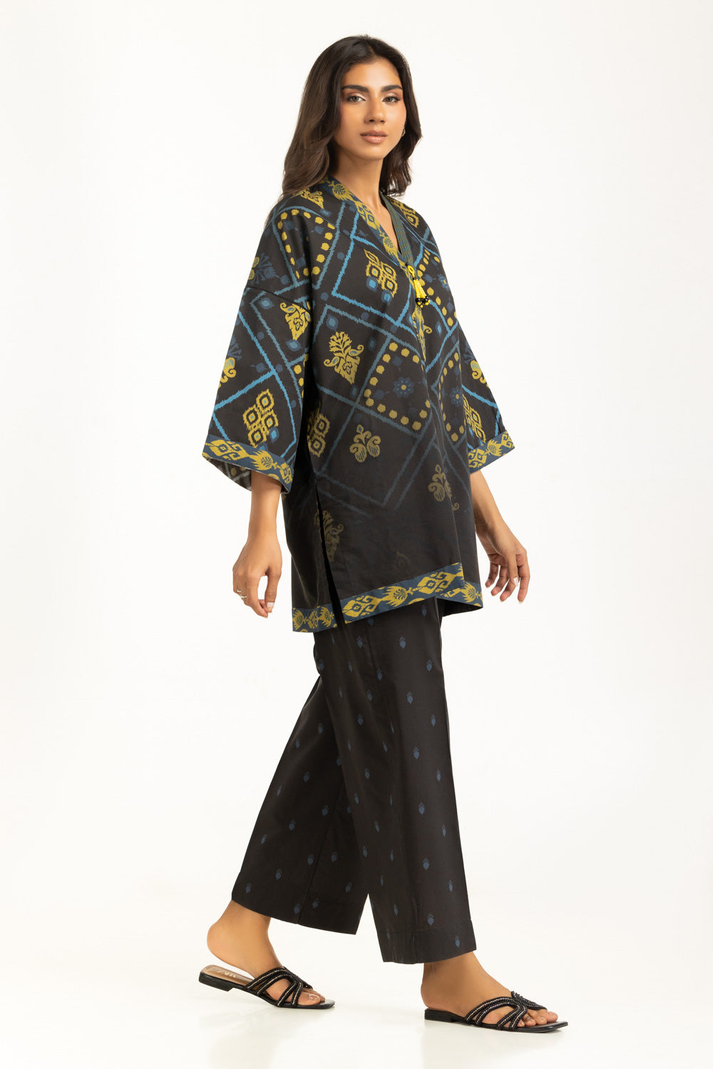 Cotton Viscose Printed Co-Ord Set IPST-55012