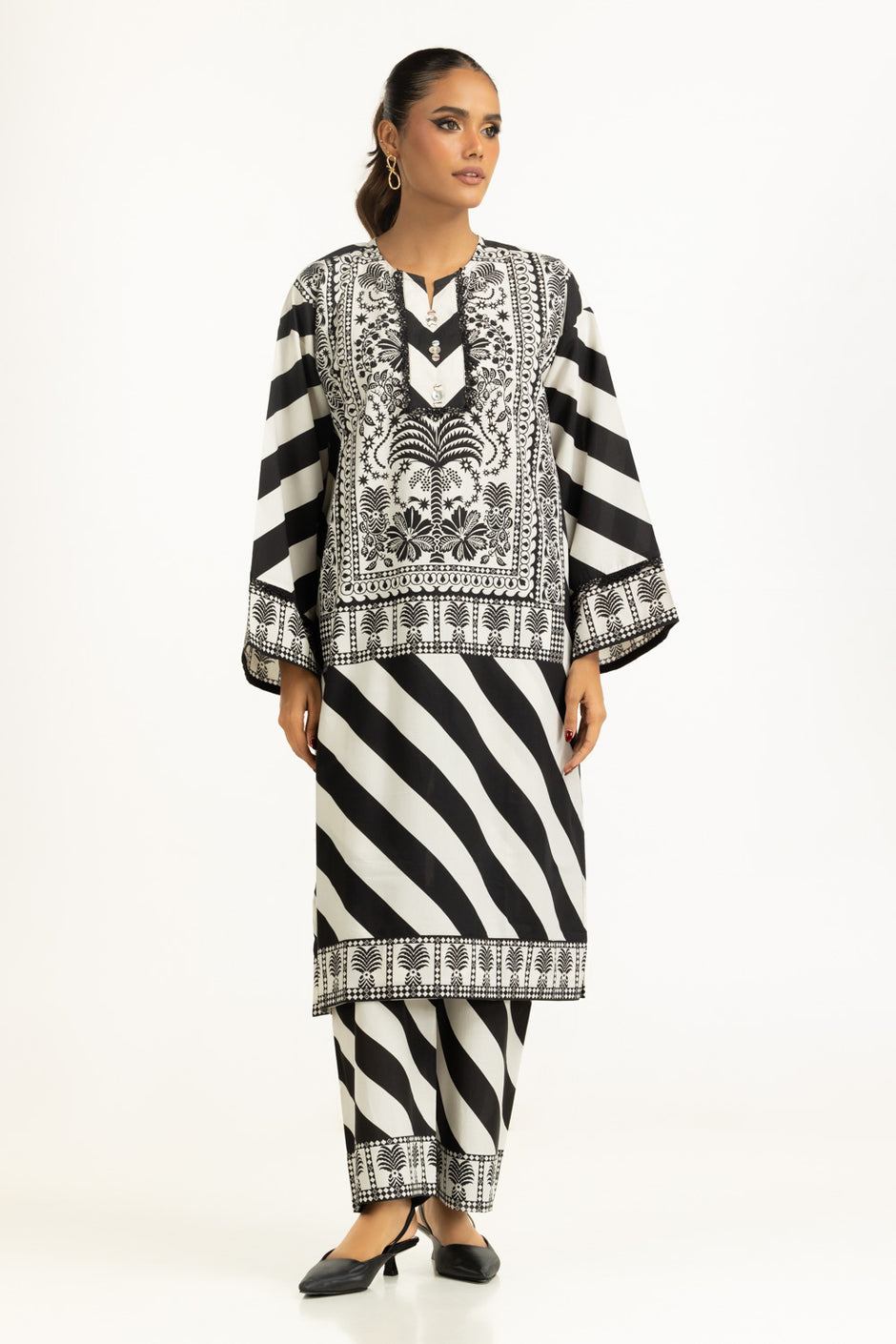 Cotton Viscose Printed Co-Ord Set