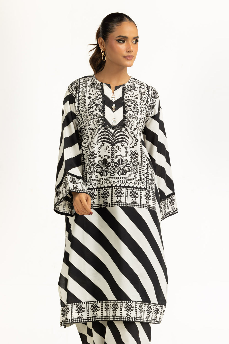 Cotton Viscose Printed Co-Ord Set