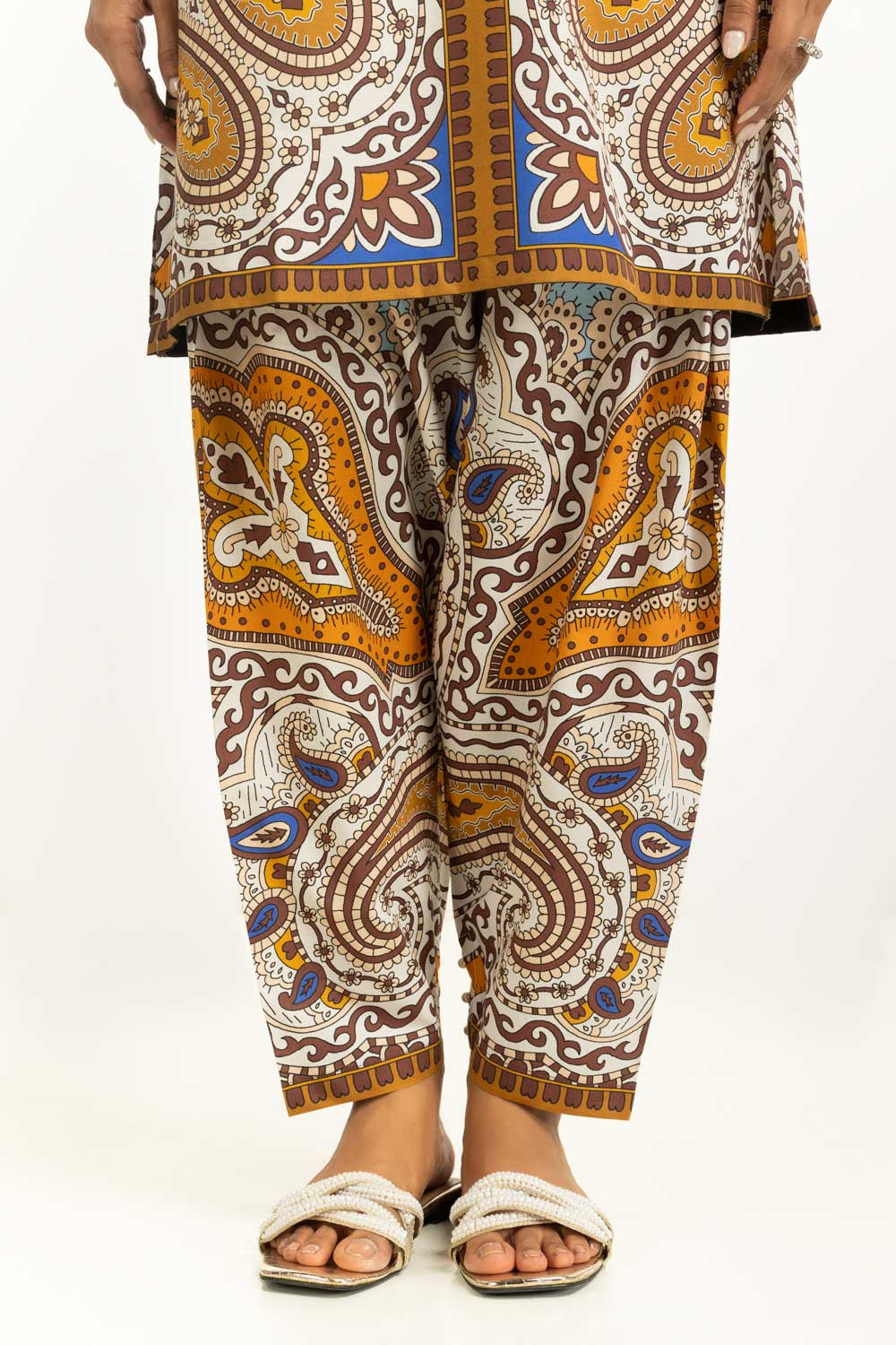 Cotton Viscose Printed Co-Ord Set IPST-55245