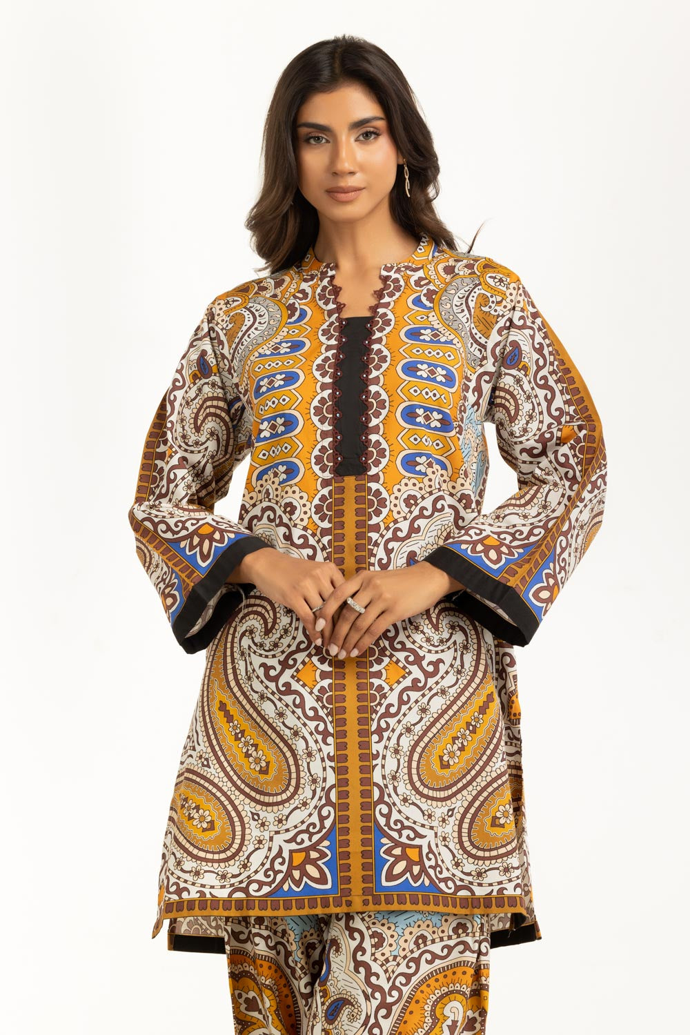 Cotton Viscose Printed Co-Ord Set IPST-55245